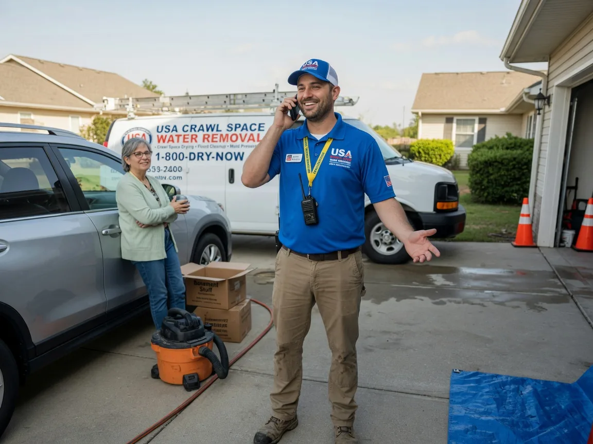 Crawl Space Water Removal Rosamond, CA FAQs
